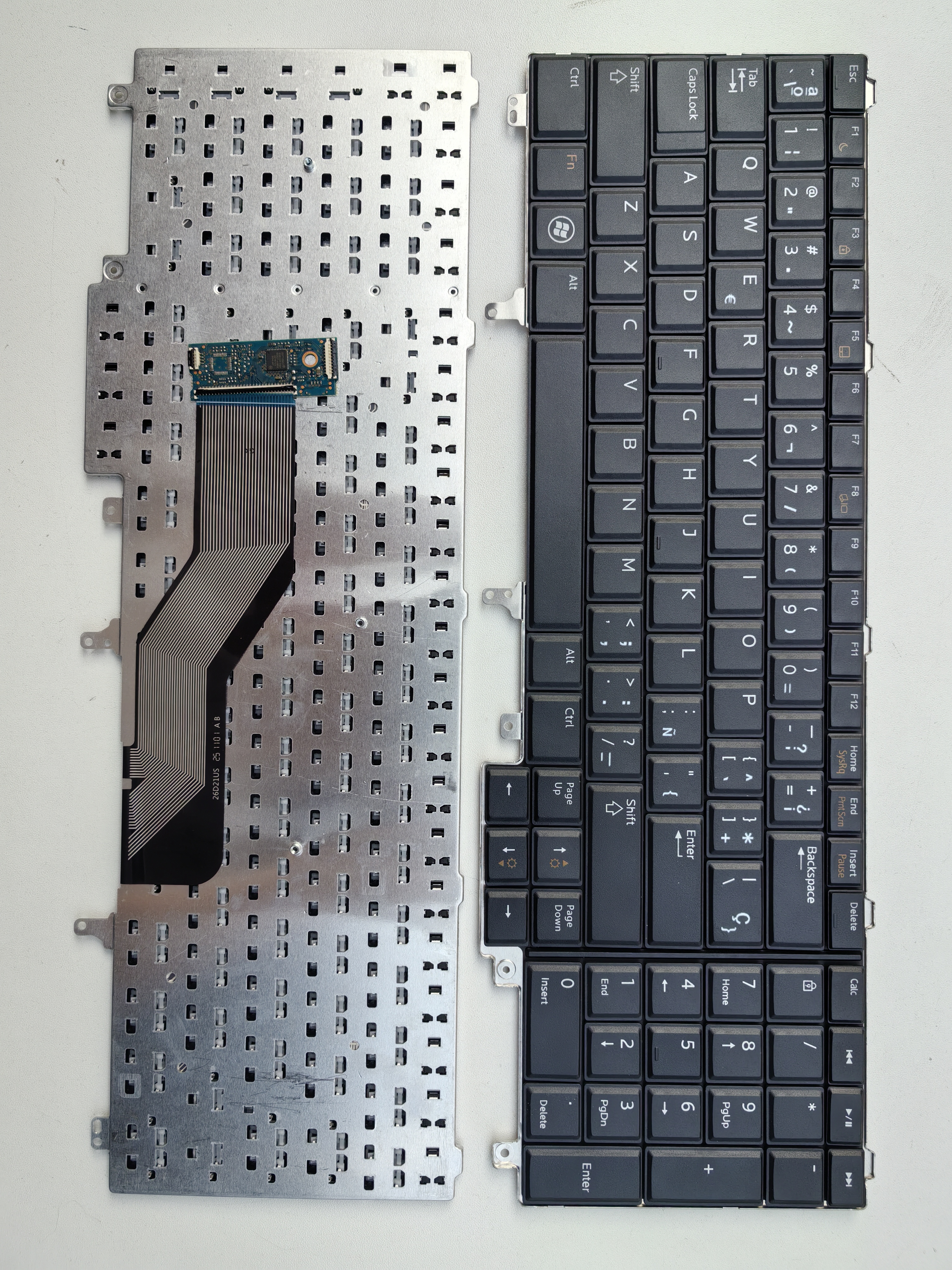 Picture of New Replacement Laptop Keyboard For DELL E6520/E5520 small carriage return BLACK (OEM) SP Layout